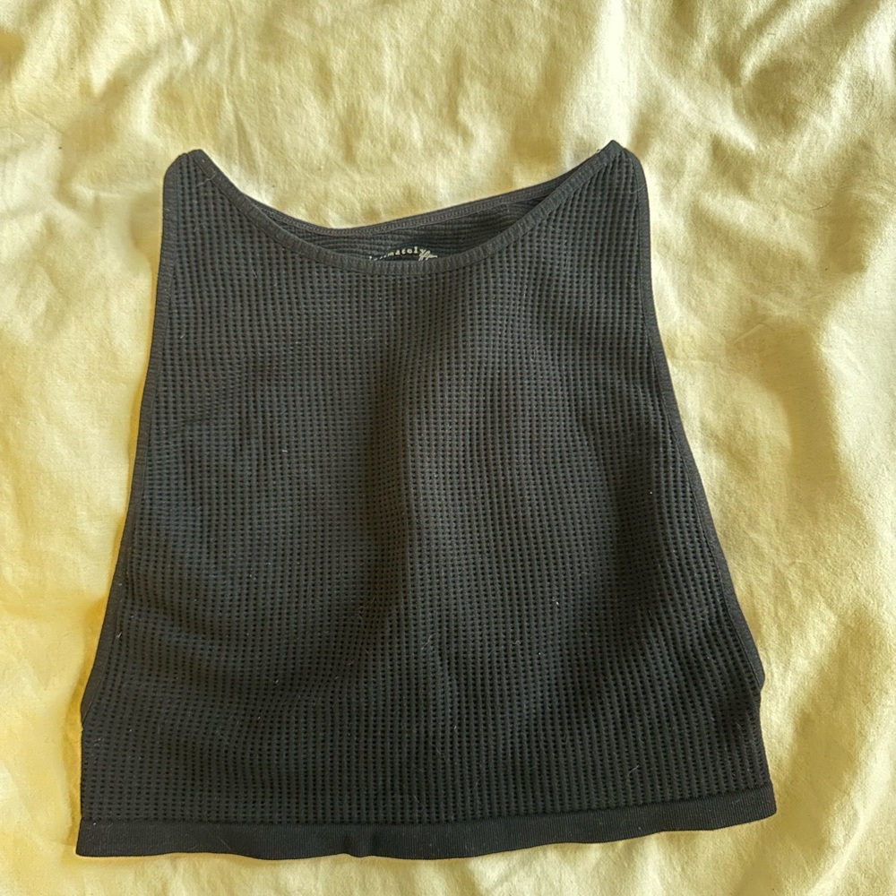 Free People Deep Side Cut Top